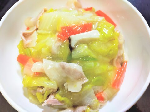 子供大好きトロトロ〜な豚バラの中華丼